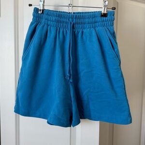 Wild Fable blue drawstring sweat shorts